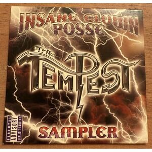 Insane Clown Posse ‎ - The Tempest SAMPLER CD psychopathic records twiztid